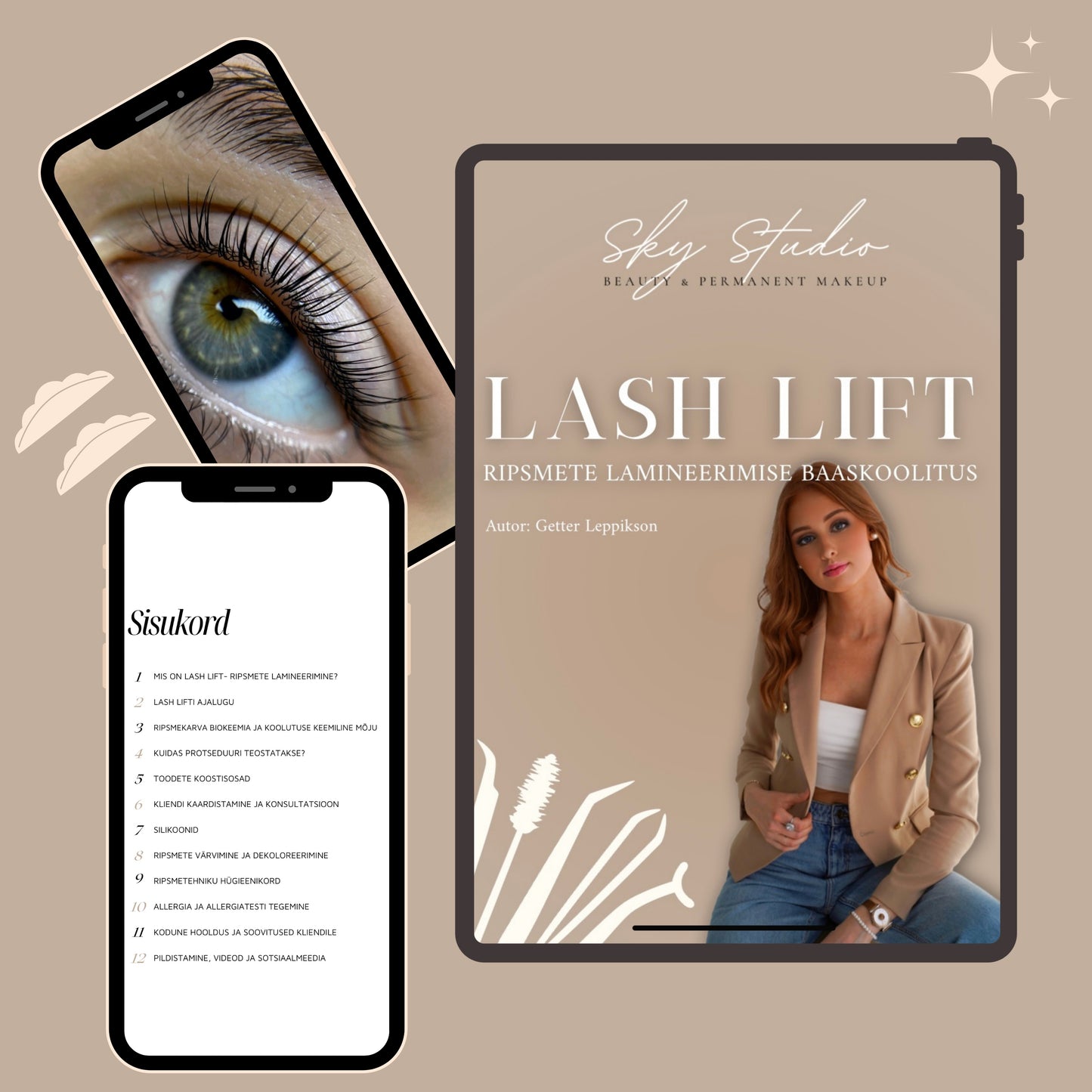 Lash Lift - Ripsmete lamineerimise koolitus