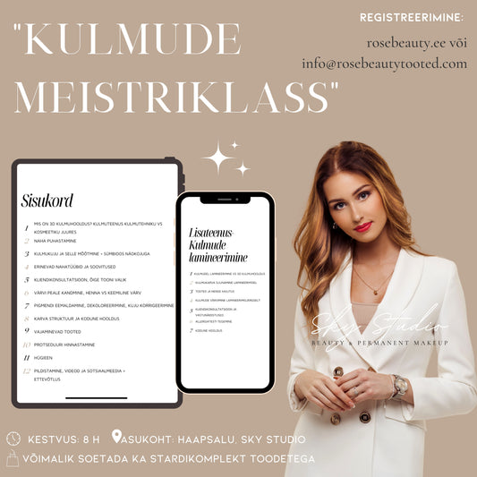 Koolitus "KULMUDE MEISTRIKLASS"