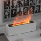 Flaming humidifier/aroma lamp